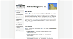 Desktop Screenshot of historicabq.org